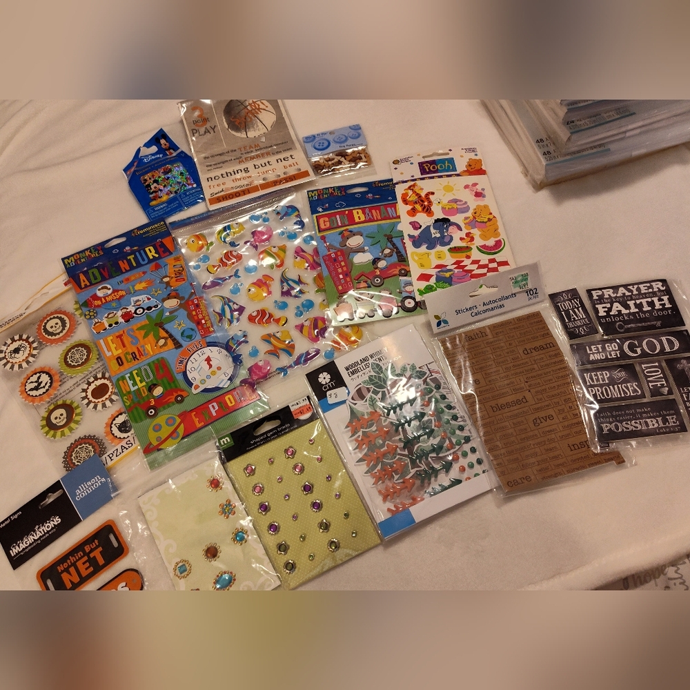 Colorful Assorted Sticker Set - Picture 2 of 8